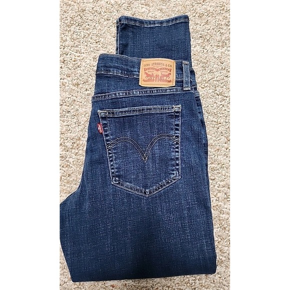 Levi's Denim - Levi's 29 Boyfriend Jeans Blue Denim Stretch Women's Fits 30x27